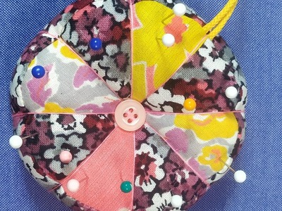 ???? Patchwork Pincushion from Scraps Fabric ???? Gifts Idea ???? Sew and Sell