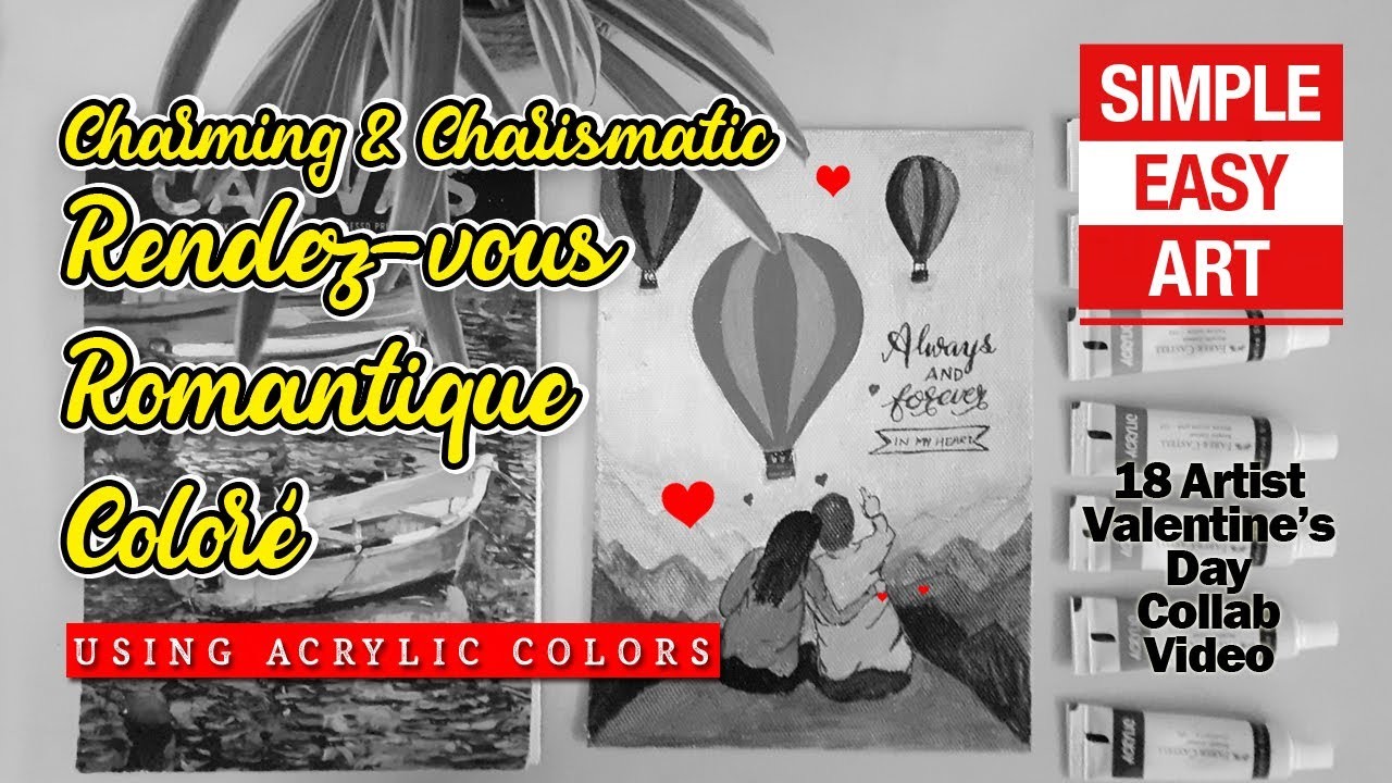 Rendez-vous Romantique Coloré | A Colorful Romantic Date | VALENTINES DAY COLLAB