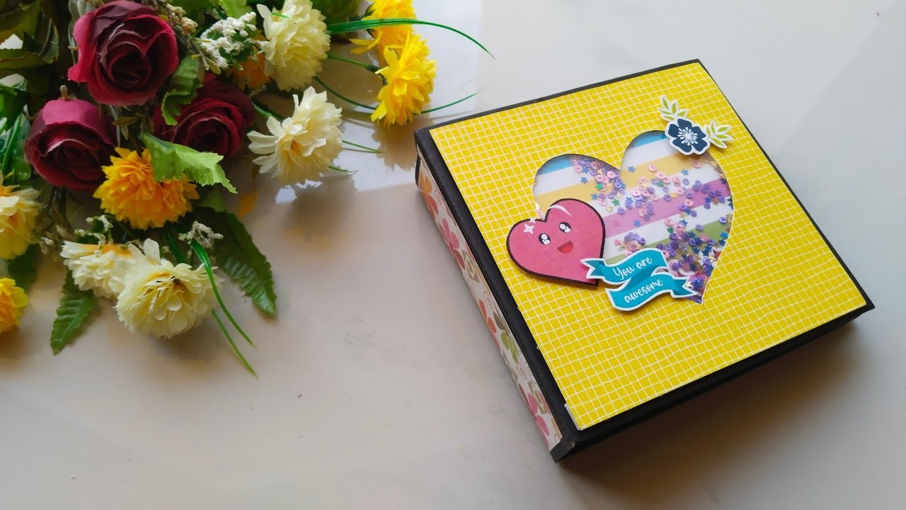 Scrapbook || valentine's day special || ❤️ Jyoti Art & Craft ❤️