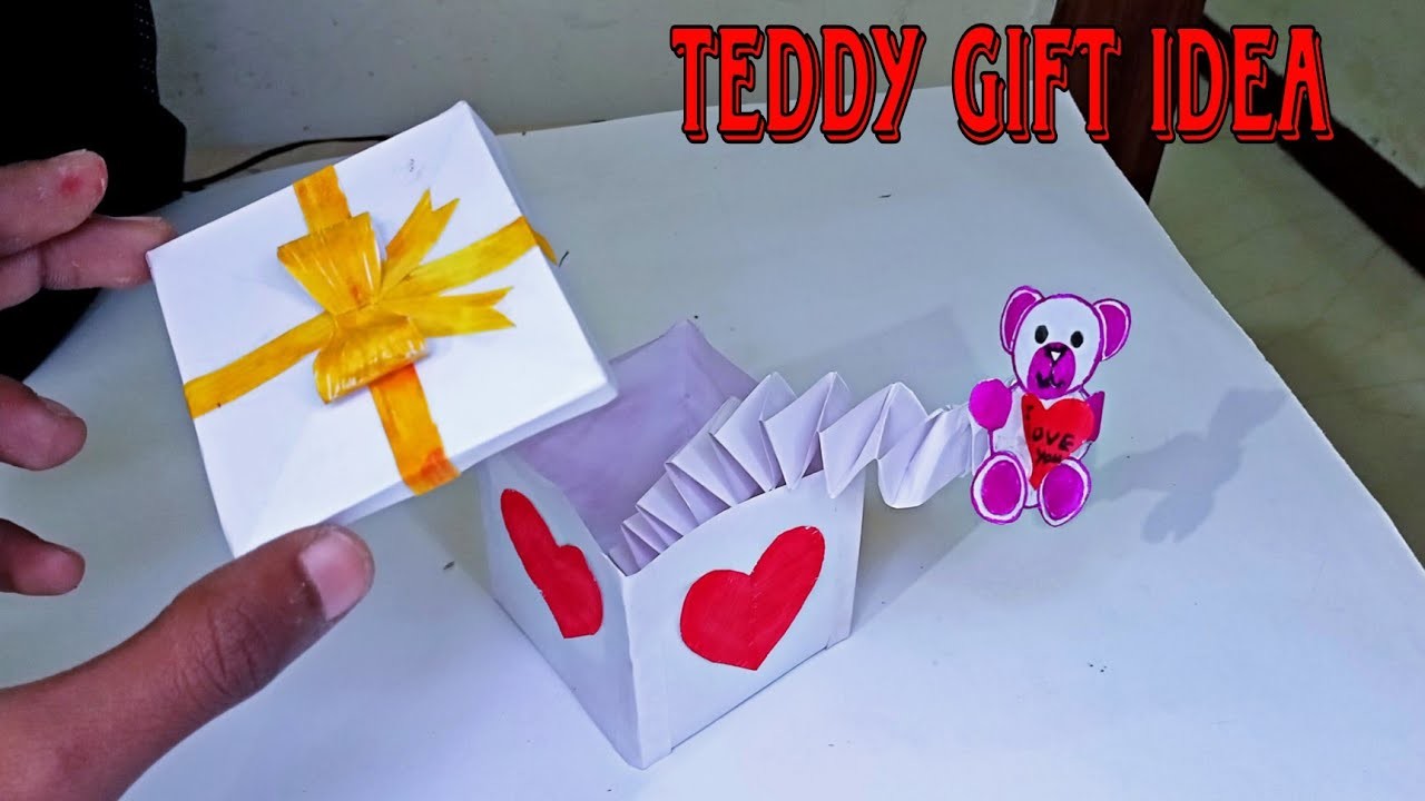 Teddy Bear ???? Gift Craft | Happy Teddy Day | Craft Ideas |