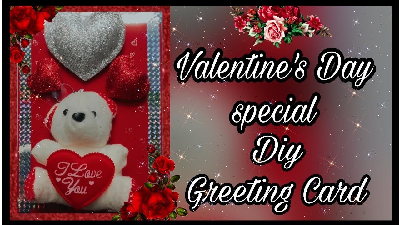 Valentine's Day special card❤️ | 5 minute easy DIY Valentine's Day card | easy greeting card |