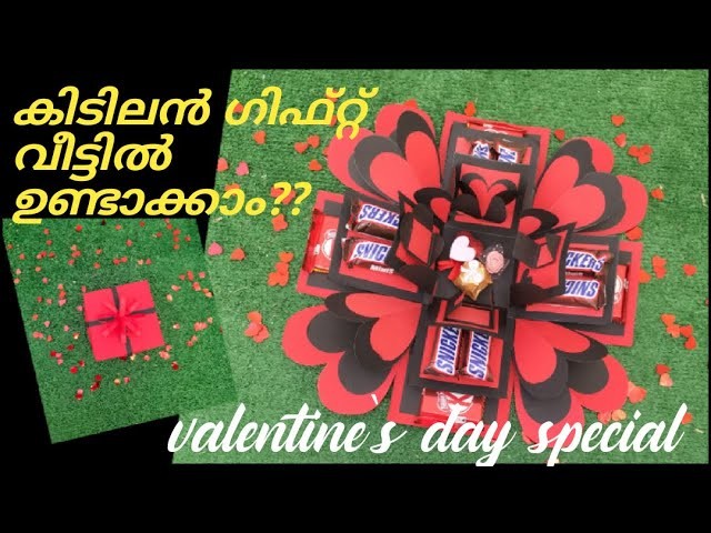 #Valentine's Day Special#chocolate explosion box #Handmade gift ideas #Birthday,Anniversary gift diy