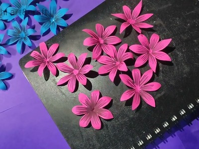 Wall hanging ideas.Room decor ideas.wall hanging paper craft.paper flower.craft