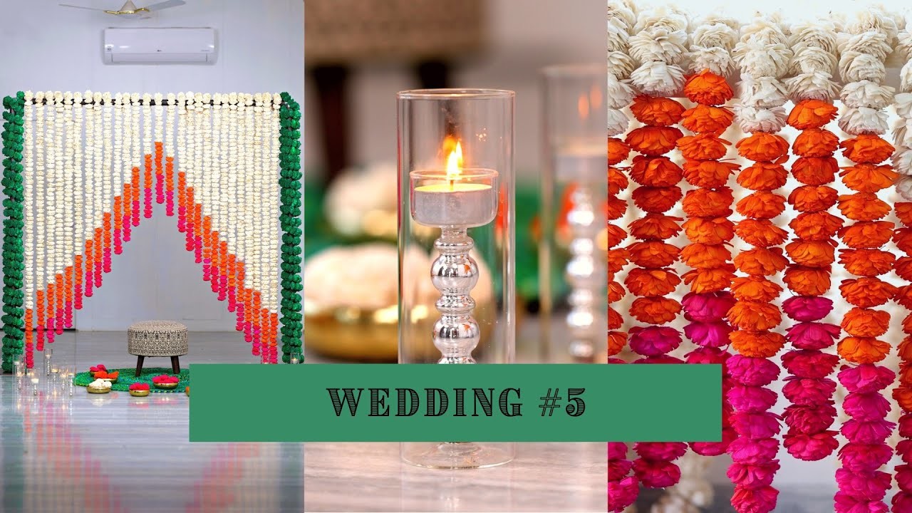 Wedding Decoration Ideas Low Budget | Easy Wedding Decor Idea 5 | DIY | Flower Decor | Shop Torans