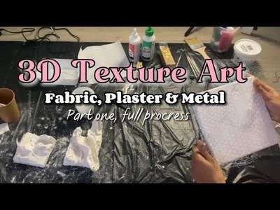 3D Art Texture (Fabric, Metal & Plaster) | 3D artwork