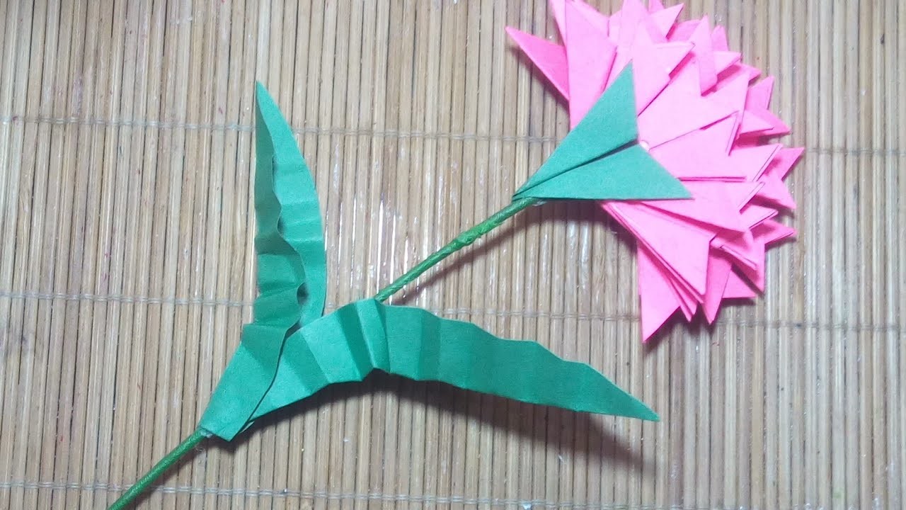 3d paper flower.Home crafts 110