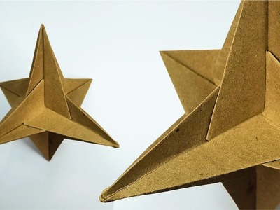 3D Star. Origami. Paper Crafts