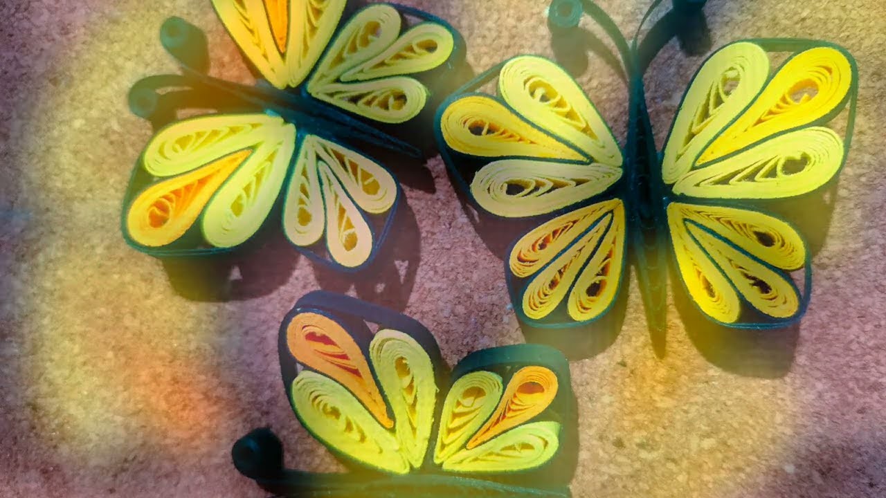 Butterfly Quilling ???? | Marz's Passion