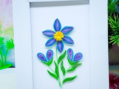 Expressing Tender Love through Paper Quilling | Tutorial for Quilling the African Lily Basic Unique