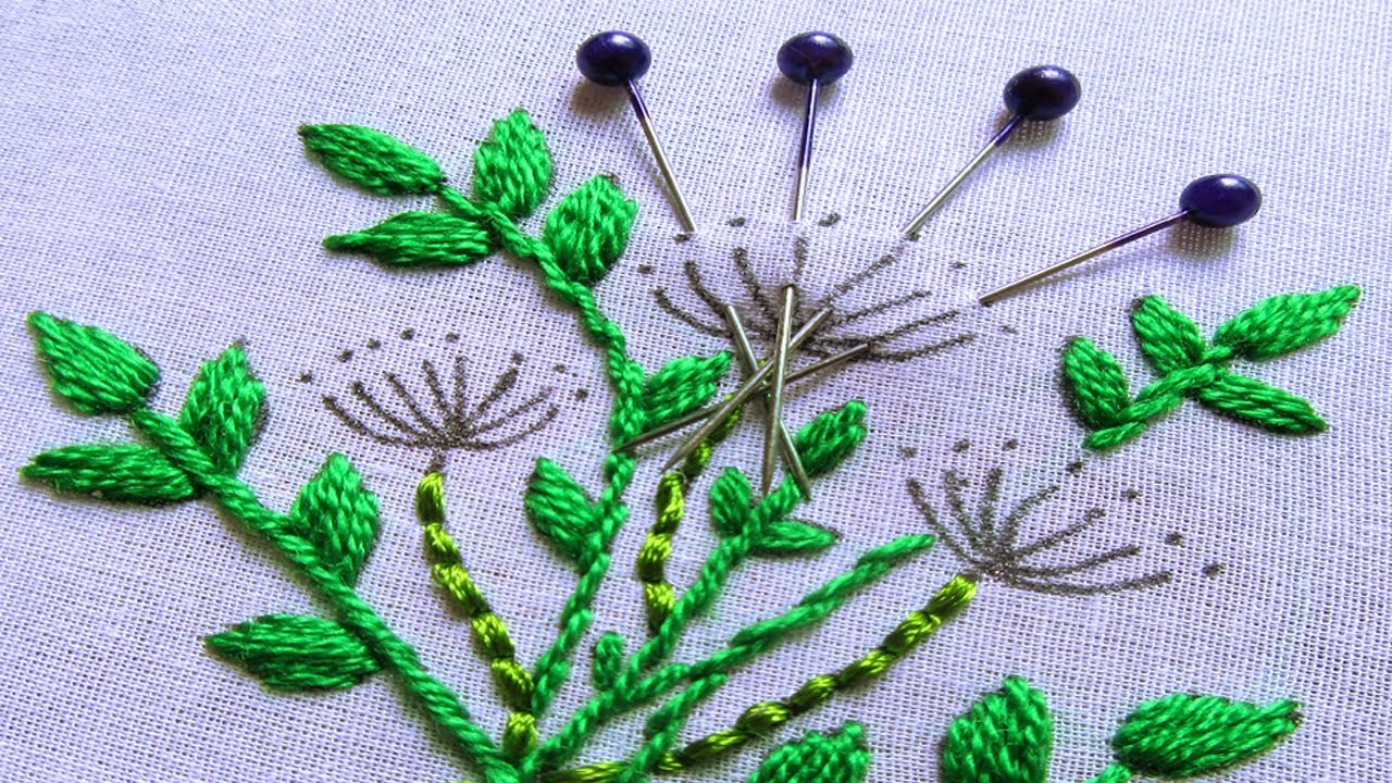 Hand Embroidery Amazing Trick, Easy Flower Embroidery Trick