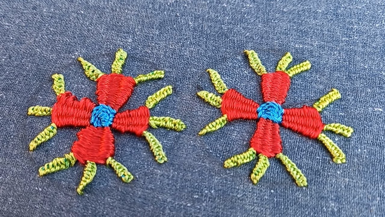 Hand Embroidery Designs.Threads Skills