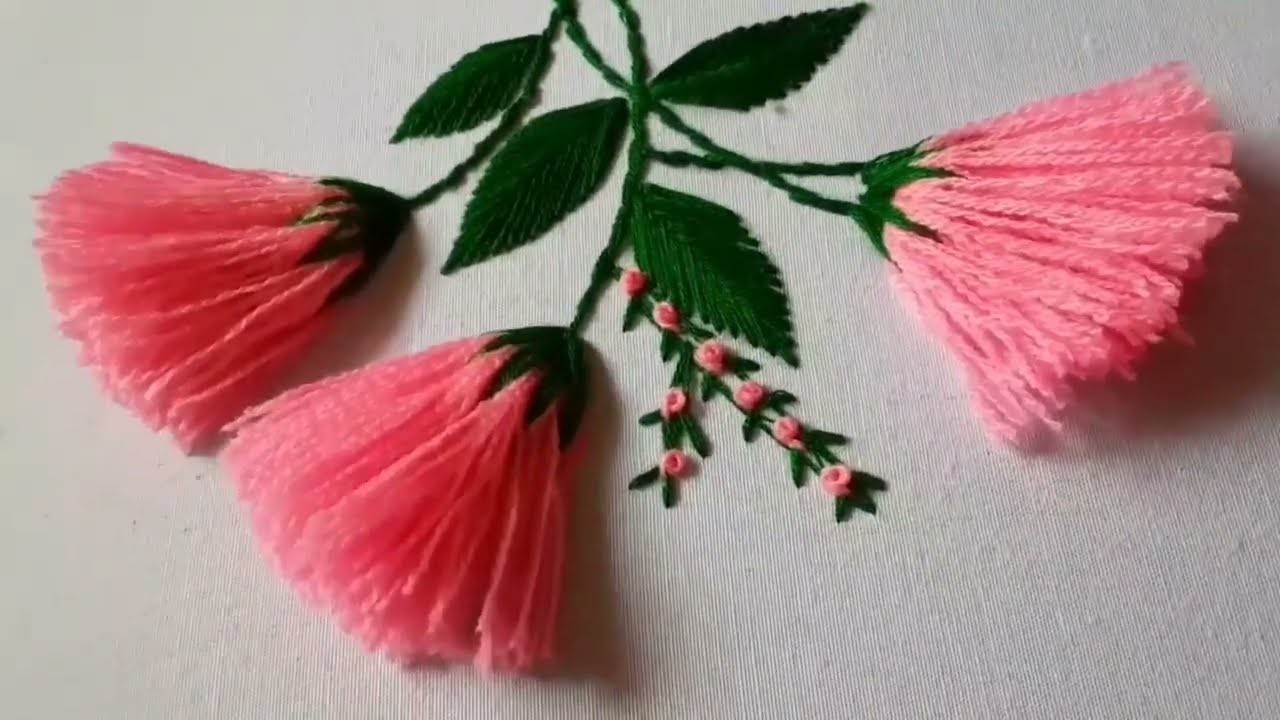 Hand Embroidery Flower Embroidery Design | Hand Embroidery Design | kadhai