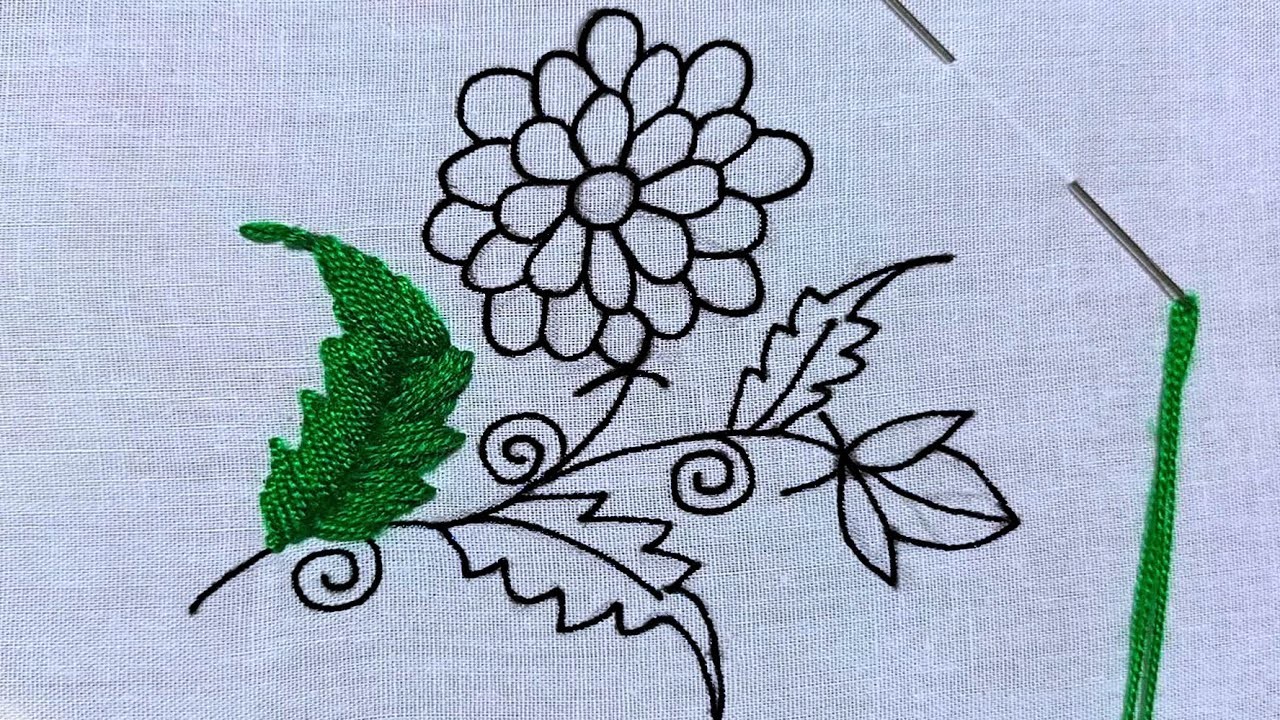 Hand Embroidery New Trick || Hand Embroidery Designs || Hand Embroidery || Ah Creator 3.0