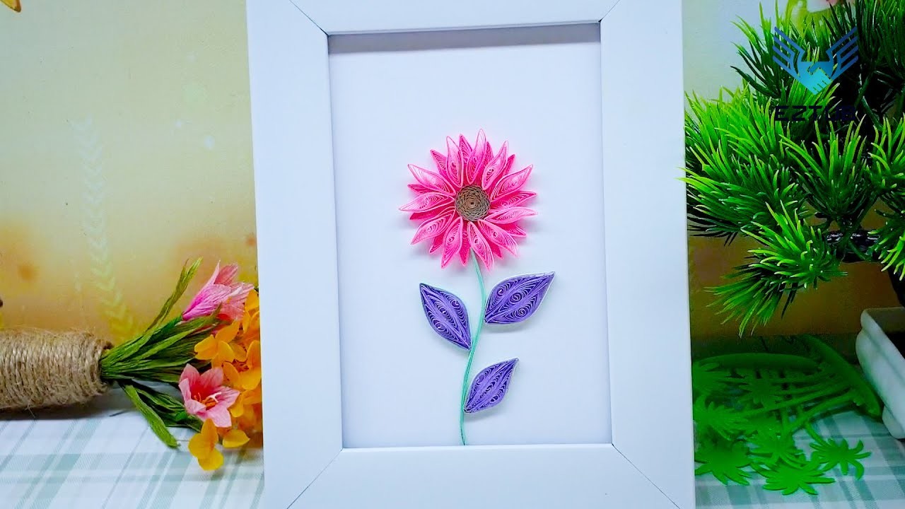 Handmade Gerbera Flowers from Rolled Paper: A Super Fun Gift that Matches of Fire and Earth People