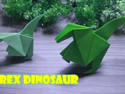 How to Make an Easy 3d Origami Dinosaur for Kids