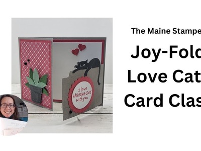 Joy-Fold Love Cats Card