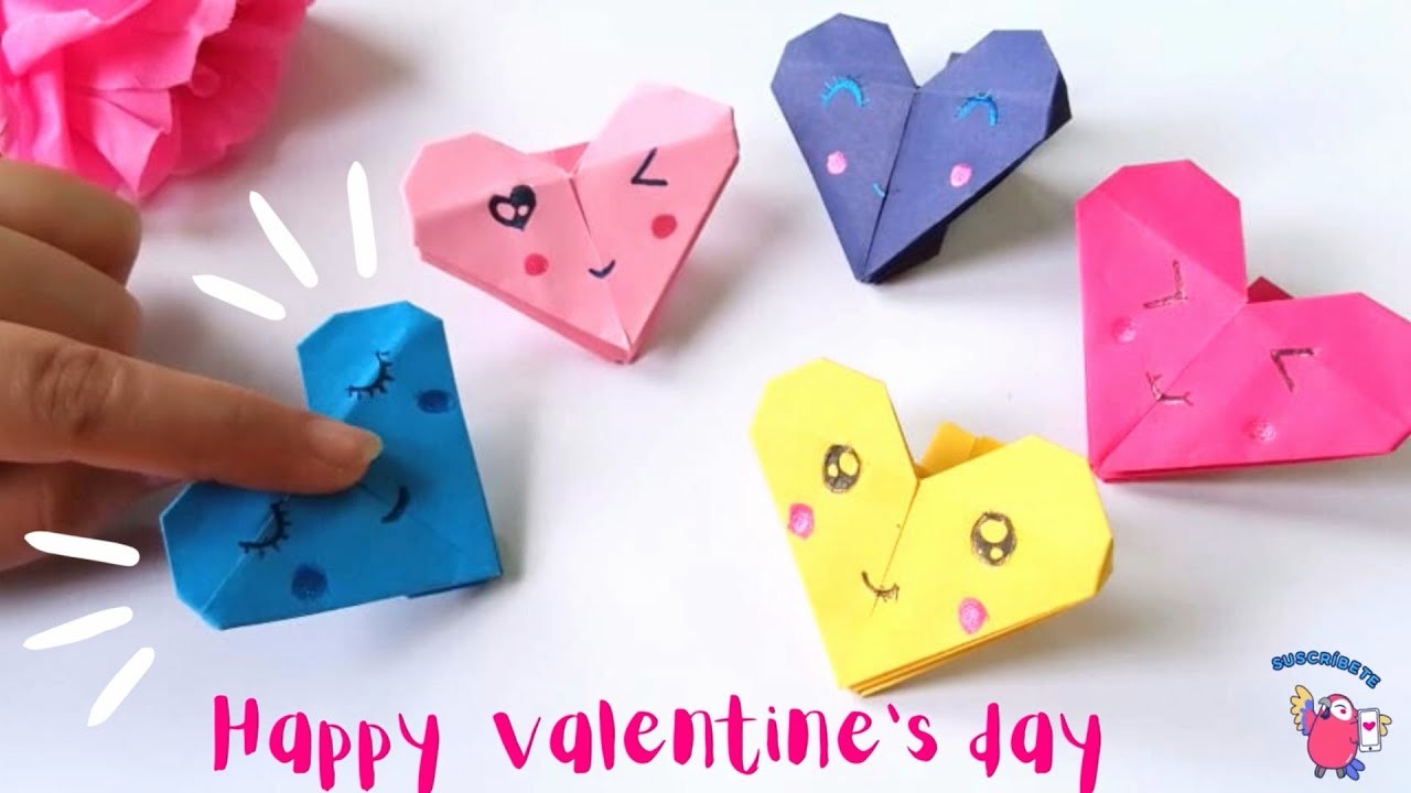 Jumping hearts ???? paper origami  | fidget toys | papercrafts  #aidiycrafts #youtube #popit