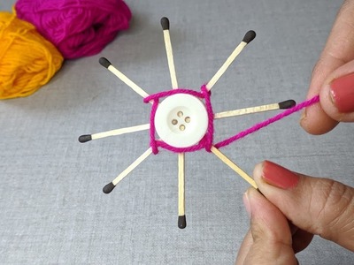 New Easy & Amazing Hand Embroidery Latkan Flower design super Hand making Latkan Flower design idea