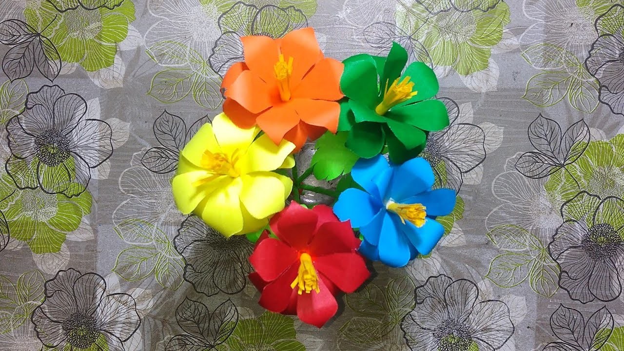 Paper flower ???? Paper craft