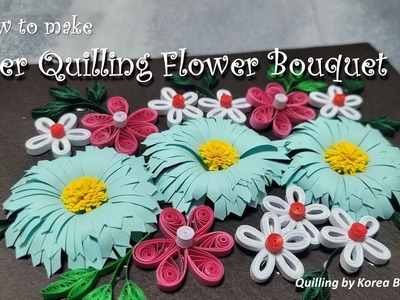 Paper quilling flower bouquet | DIY | Papercraft ????????