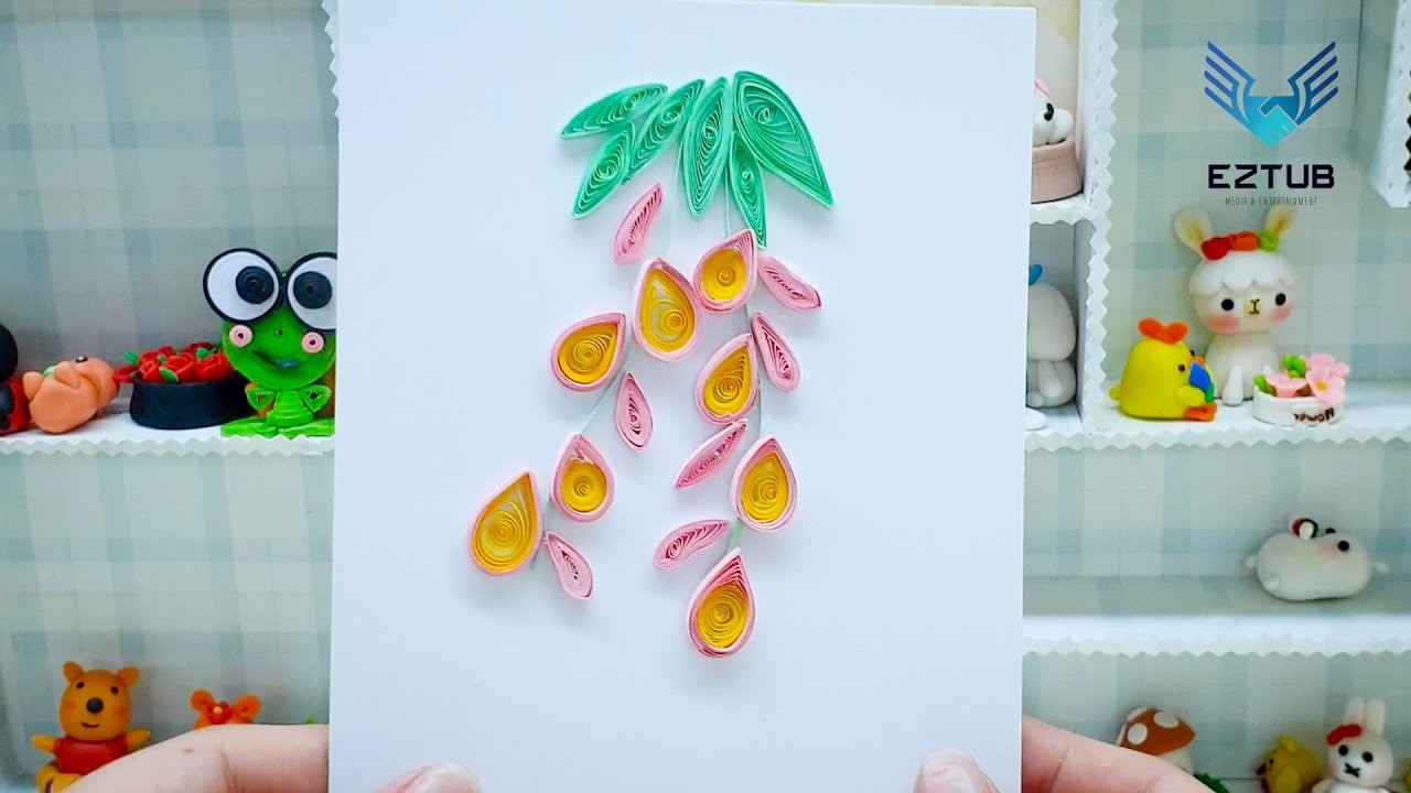Relax While Creating Art with Swallow Orchids from Quilling | The Art of Quilling