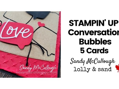 Stampin' Up! Conversation Bubbles Love for You Card Tutorial