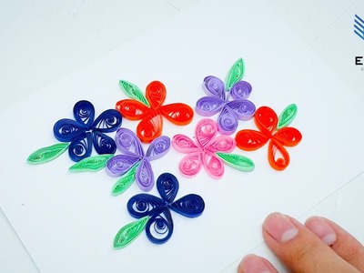 Super Cute Mini Anemone Inflorescence with Precision Craft Quilling Artistry | Quilling Artistry