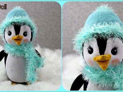 Diy penguin.The charming trick of making beautiful sock penguins without spending a lot of money#diy