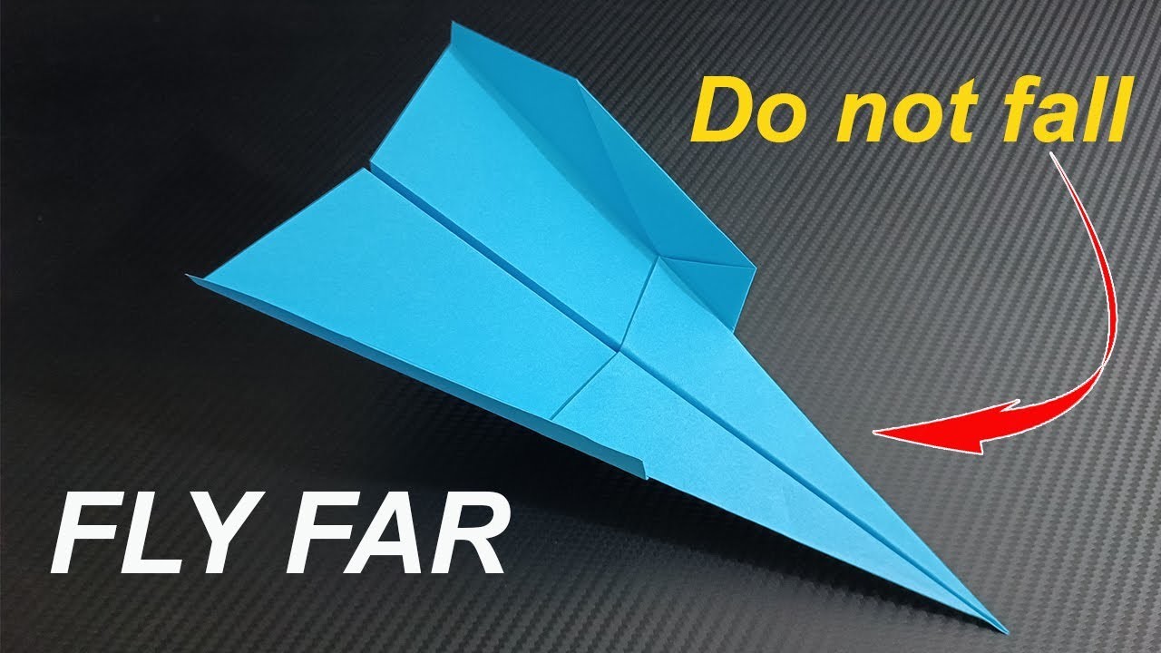 How To Make A Cool Paper Airplane Easy that Fly Far