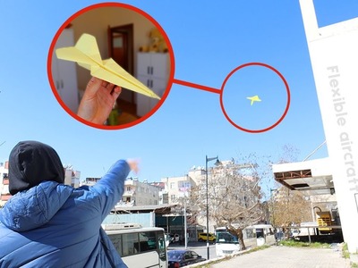 How to make a Paper Airplane that is sure to fly more than 100 meters