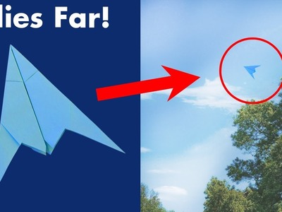 How to make a Paper Airplane that Flies Far from paper