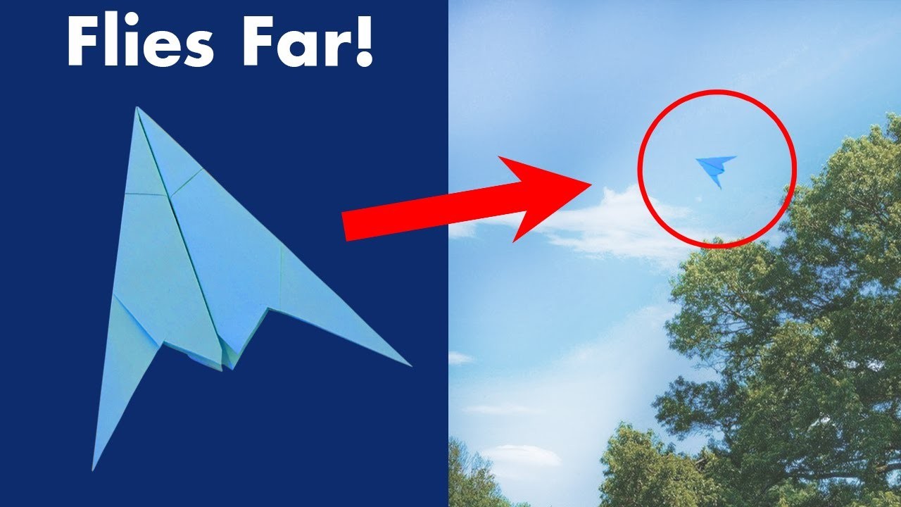 How to make a Paper Airplane that Flies Far from paper
