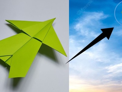 How to make a Paper plane rocket | Best Paper Airplane