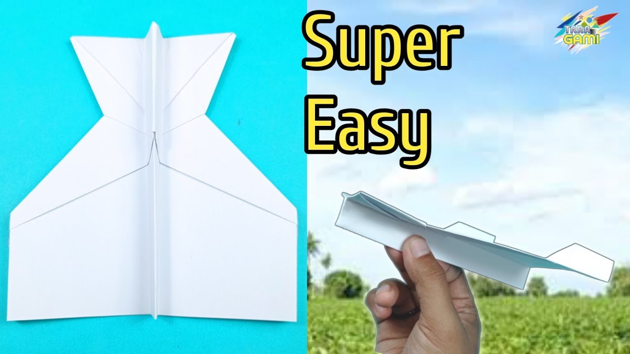 How to Make Paper Airplane | Paper Aeroplane | Paper Rocket | Paper Jet Fighter | Paper Aircraft