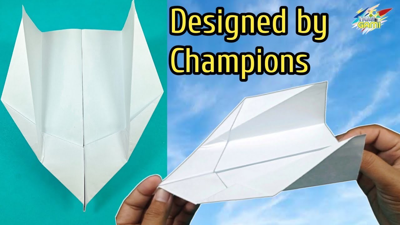 How to Make Paper Airplanes | World Paper Plane | Make a Paper Glider | Fold a Paper Rocket