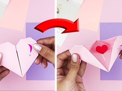 ???? How To Make Paper Heart With Surprise Inside