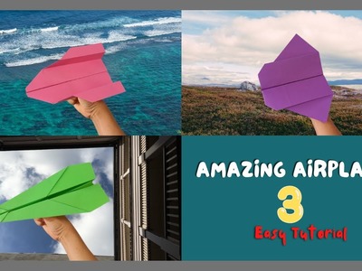 How to make really cool paper airplane