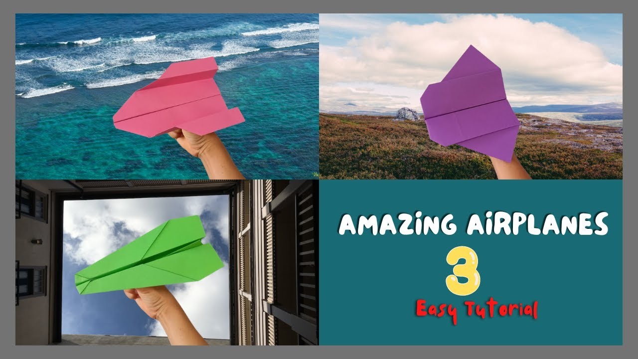 How to make really cool paper airplane