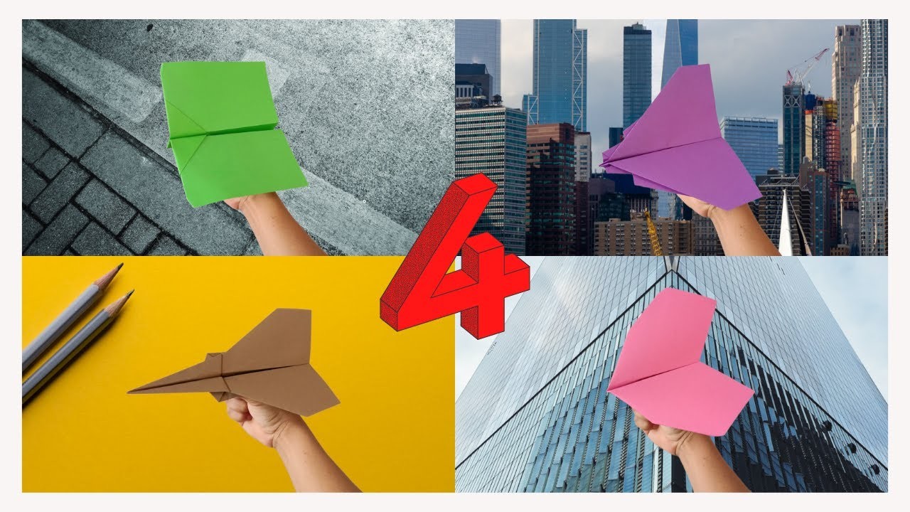 How to make the best paper airplane super easy | how to make easy paper craft plane