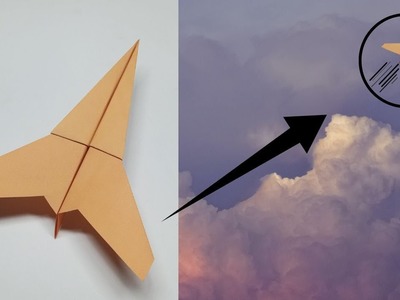 How To Make The World Record Paper Airplane