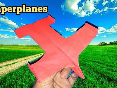 Origamk pesawat | How to make Paper Airplane | Easy paper airplane