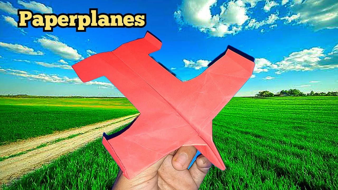 Origamk pesawat | How to make Paper Airplane | Easy paper airplane