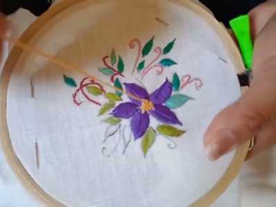 ???????? simply small and cute flower designs|daily hand embroidery#designing#designing