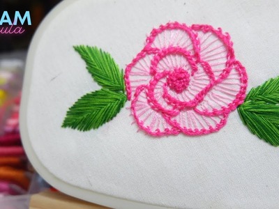 Stitch Embroidery Designs   Excellent Flower Embroidery Work By Hand sulam pemula
