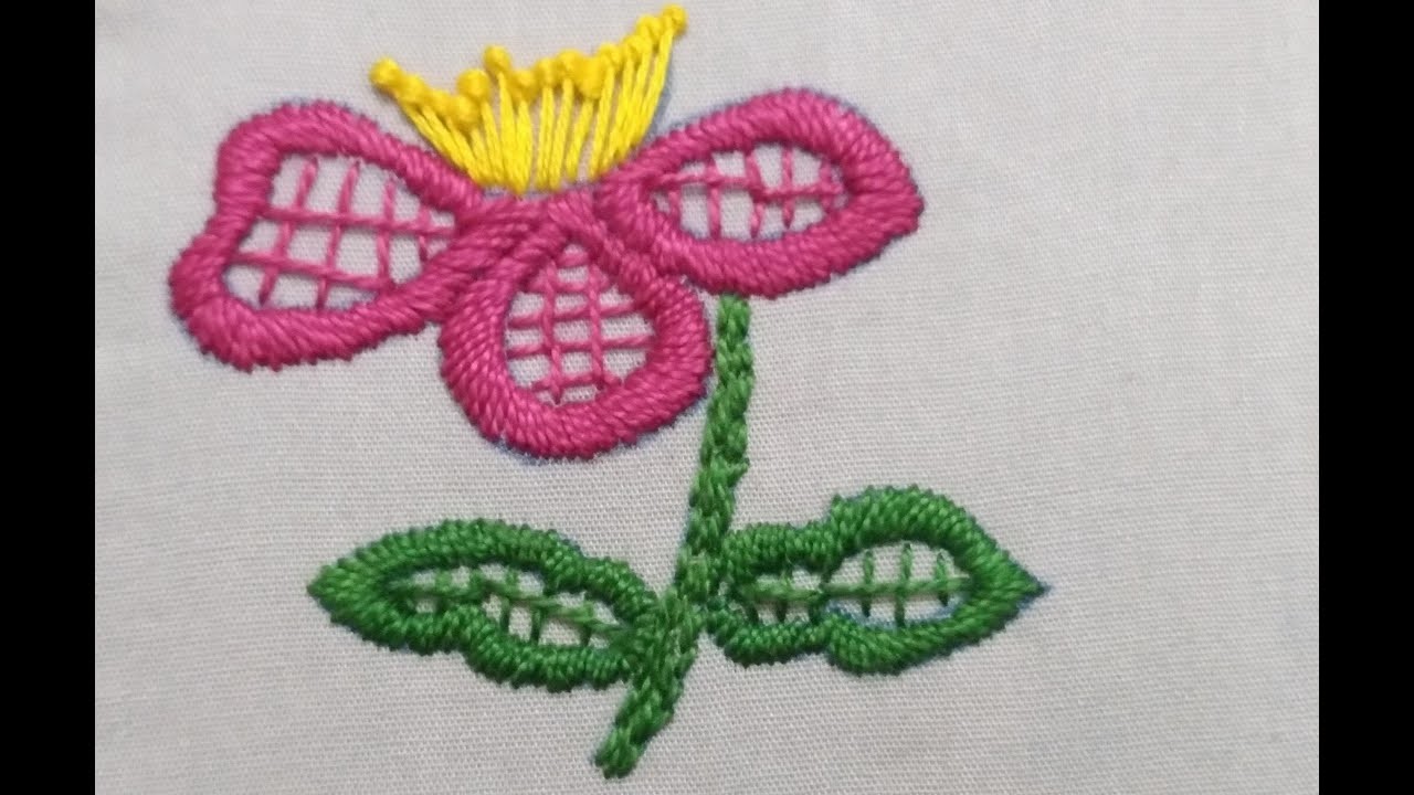 Unique hand embroidery, Super easy hand embroidery