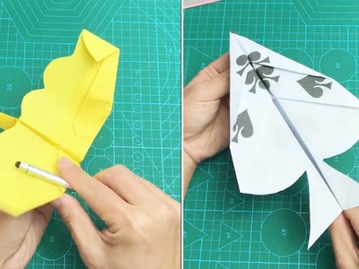 Unique ways to fold paper airplanes you may not know #1