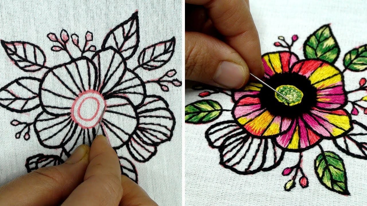 "Unleash Creativity with Unique Hand Embroidery: A Stitch Above the Rest!"