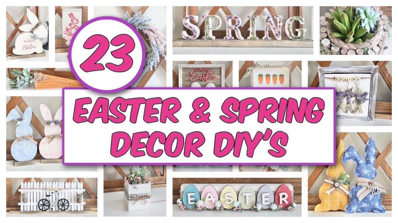23 *HIGH-END* Easter & Spring DIY's | EASY & AFFORDABLE Decor