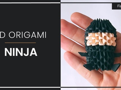 3D ORIGAMI | NINJA | DIY TUTORIAL | 4K
