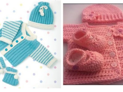 Baby dress set ideas ???????????????????? crochet pattern dress ????????????????????by fun corner